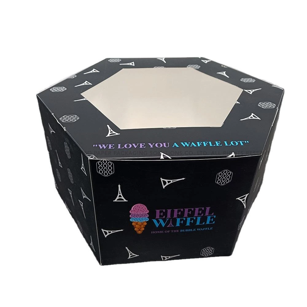Cardboard Hexagonal Box - unique six-sided packaging box