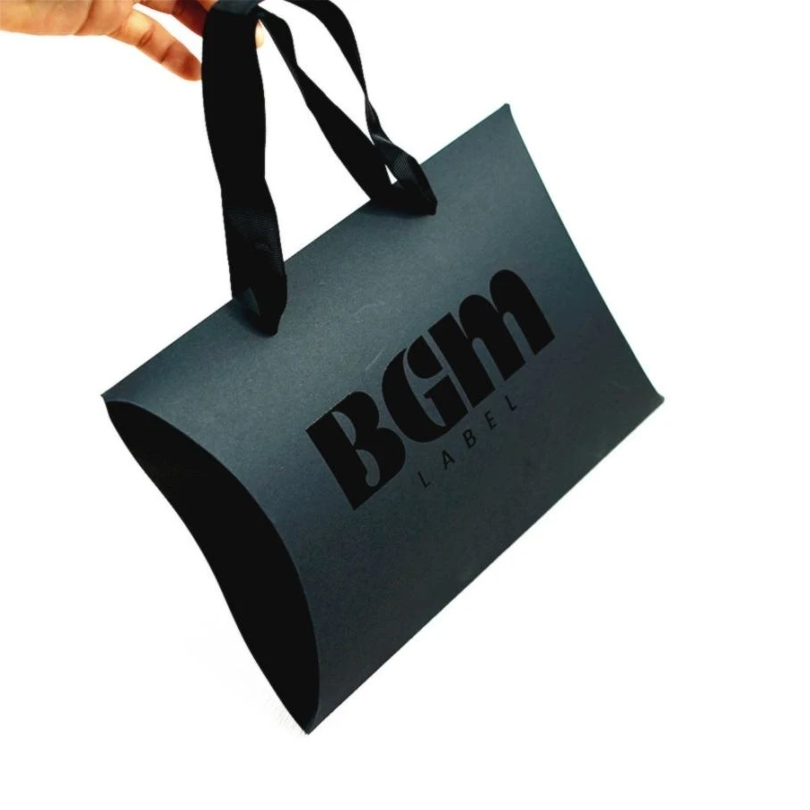 Cardboard Pillow Box - curved gift packaging