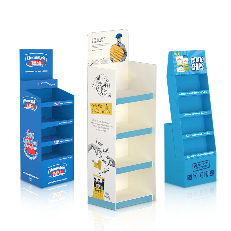 cardboard floor display stand - view 4
