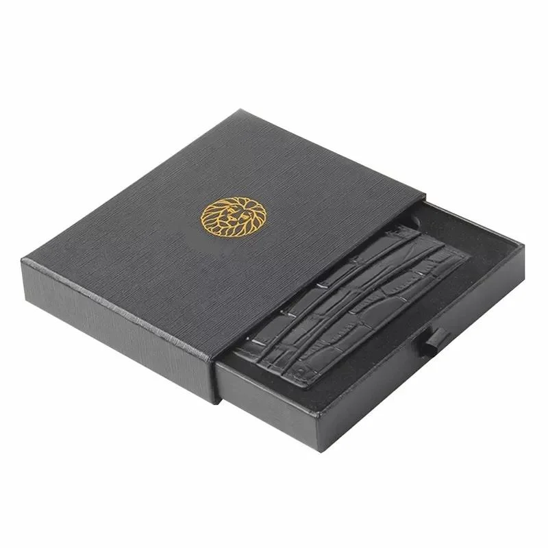 Gold Foiling Drawer Box - luxurious metallic gift box