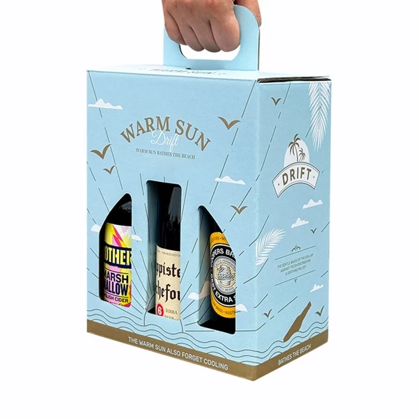 Mailer Box with Built-in Handle