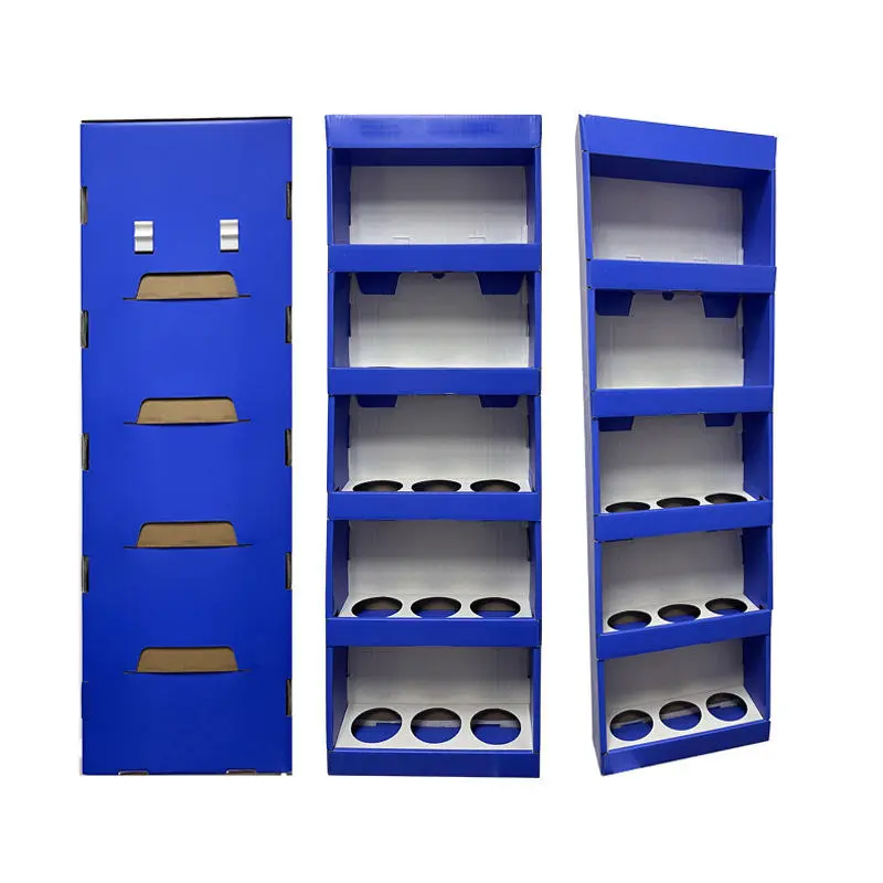 Power Wing Display - retail shelf advertising stand