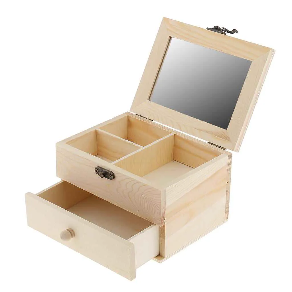 cardboard wood board drawer box - view 6